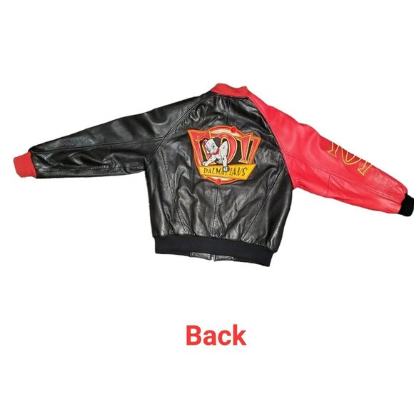 Disney Jackets & Coats Vintage Disney 1 Dalmatians Genuine Leather